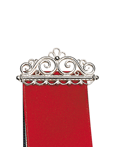 17.mai sløyfe, kvit