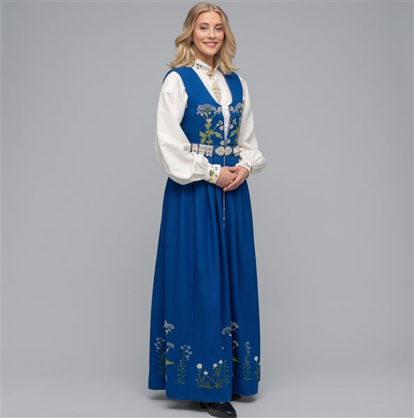 KOMPLETT MATERIALPAKKE TIL TROMSØ FESTDRAKT