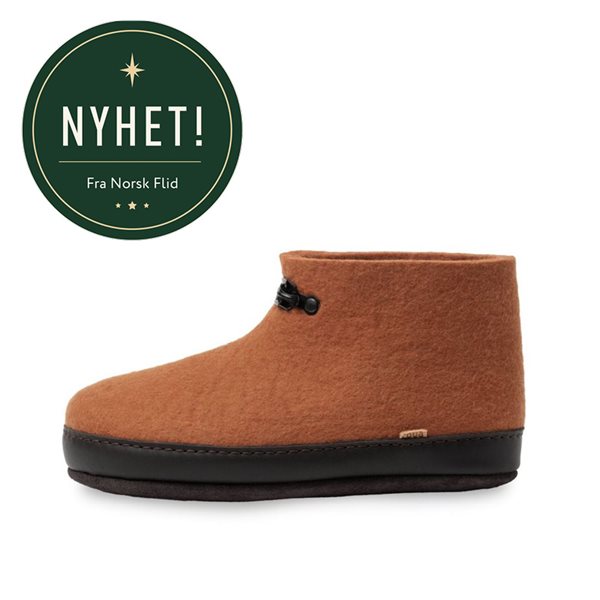 Multe tøfler i filt dame - den originale Haus tøffelen