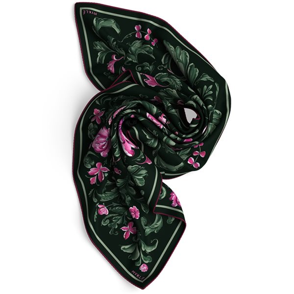 Villrose silkesjal