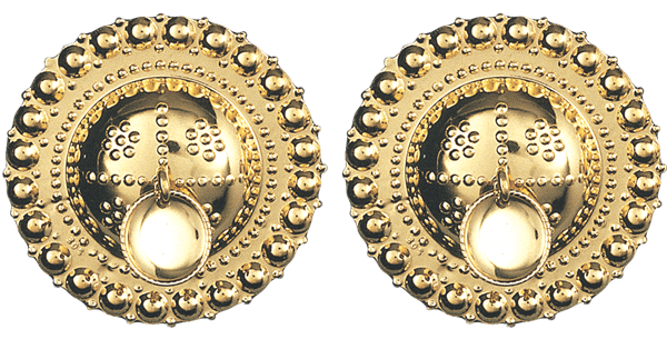 Borenåler 47 mm, forgylt