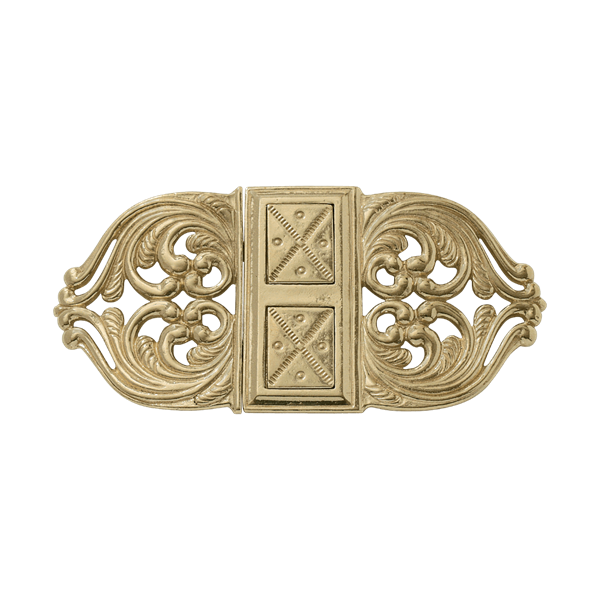 Beltespenne Sunnfjord, messing