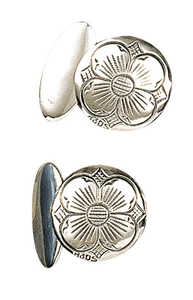 Mansjettknappar, oksidert