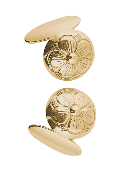  Mansjettknappar, messing