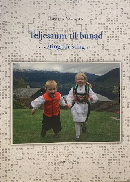 Teljesaum til bunad - sting for sting