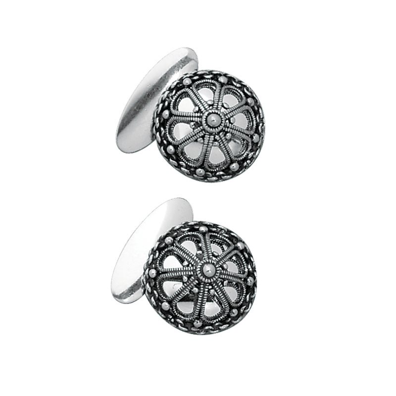 Mansjettknappar, oksidert