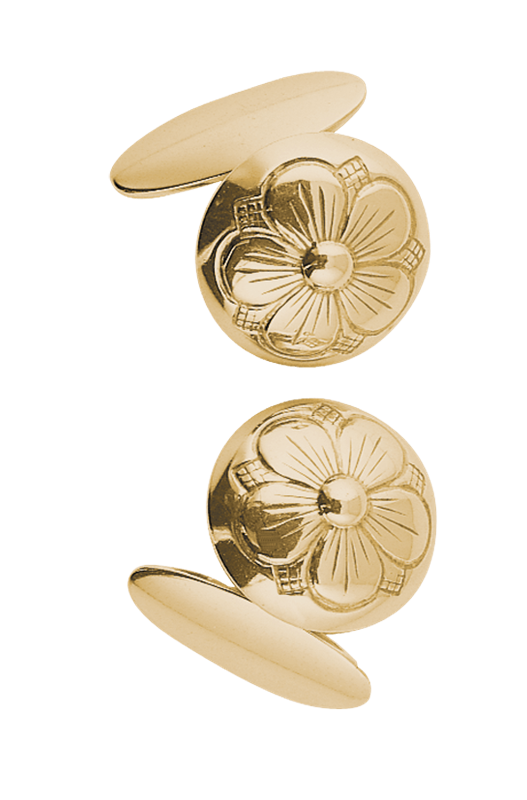  Mansjettknappar, messing