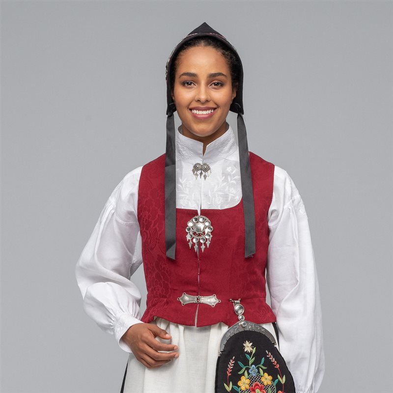 Materialpakke, pikelue til Balsfjordbunaden