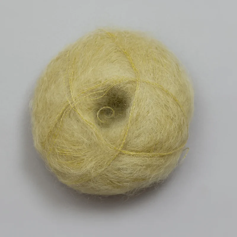 Plum mohair