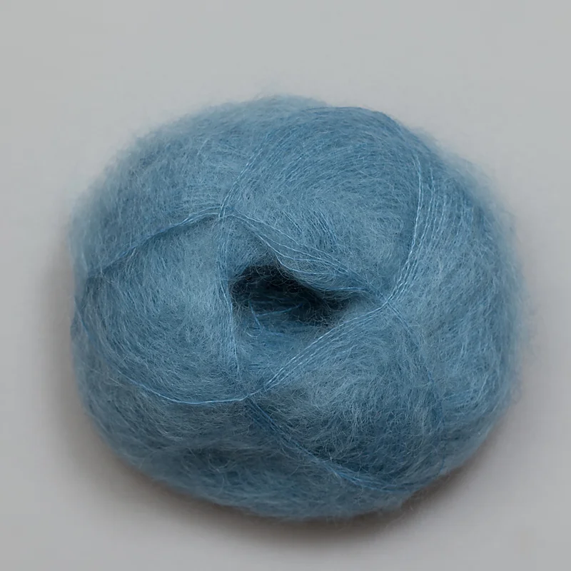 Plum mohair