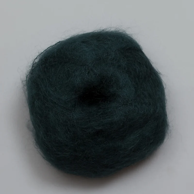 Plum mohair
