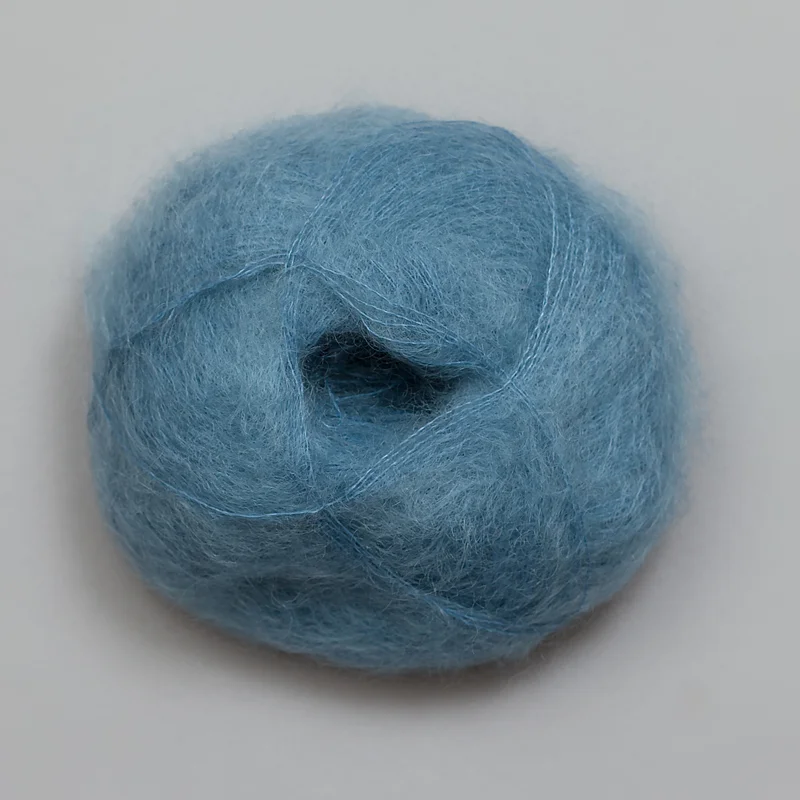 Plum mohair