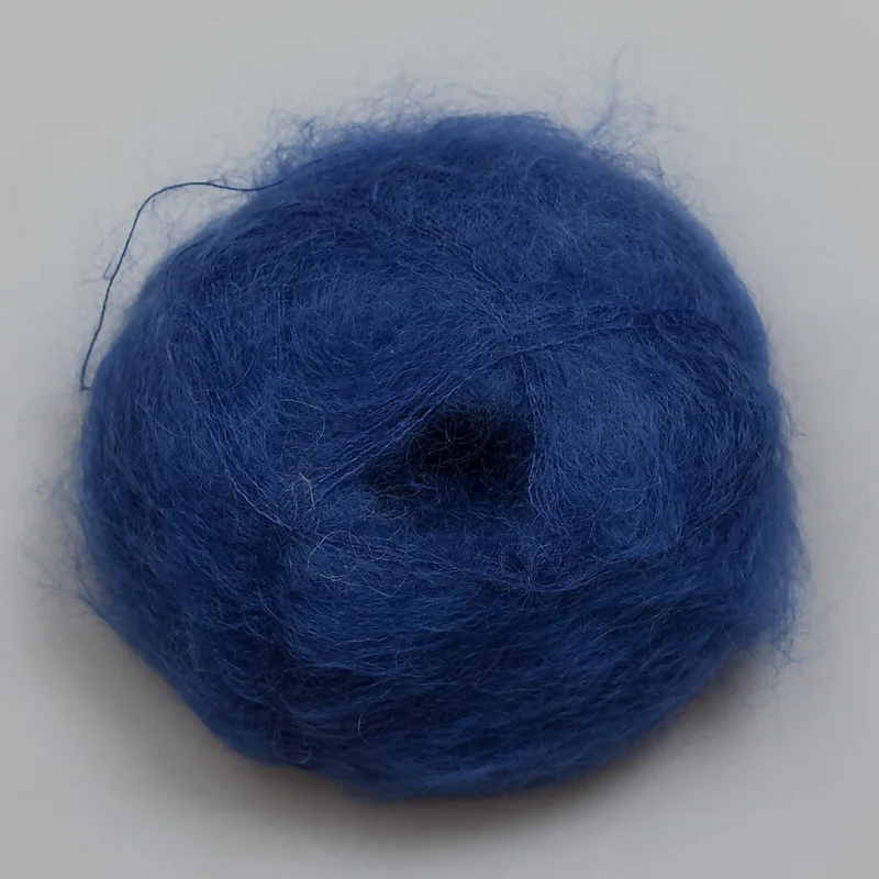 Plum mohair