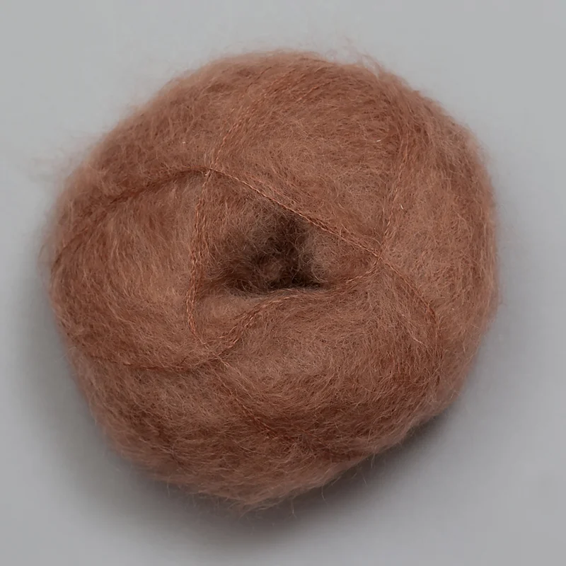 Plum mohair