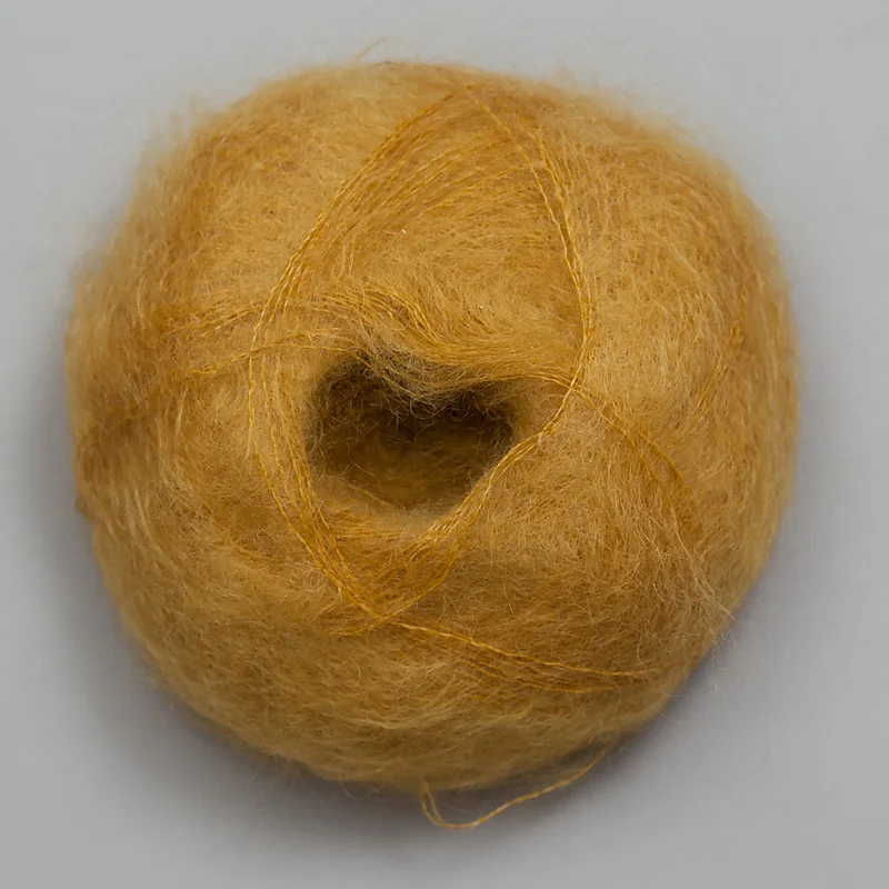 Plum mohair