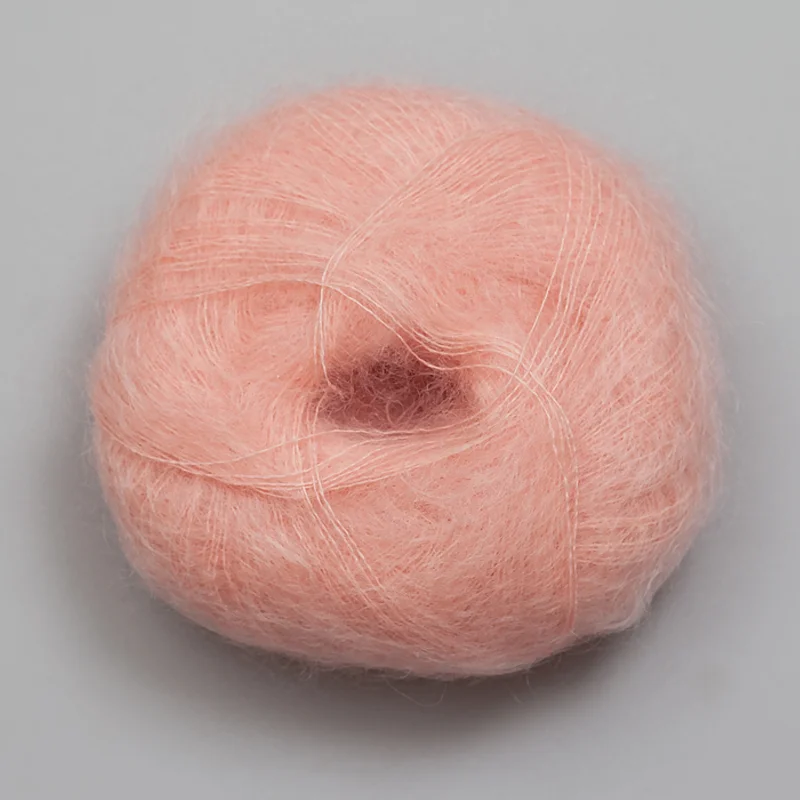 Plum mohair