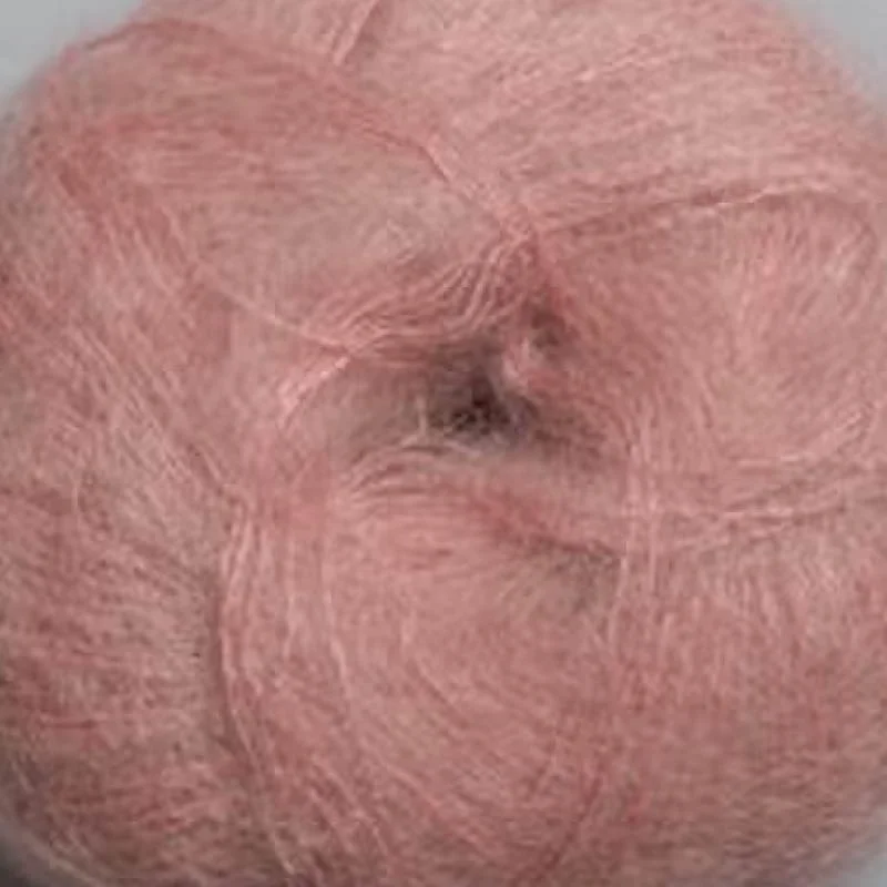 Plum mohair