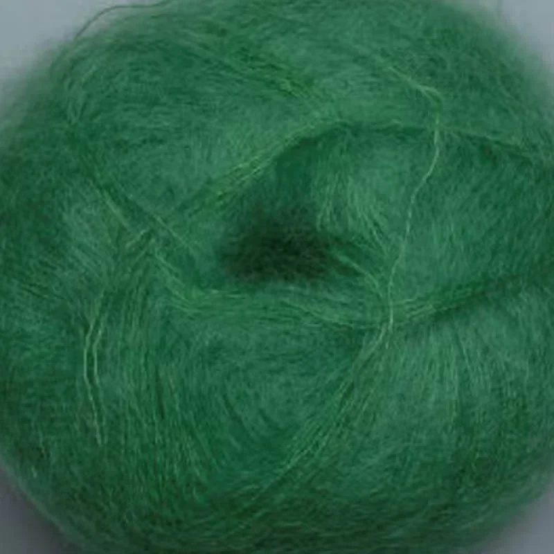Plum mohair