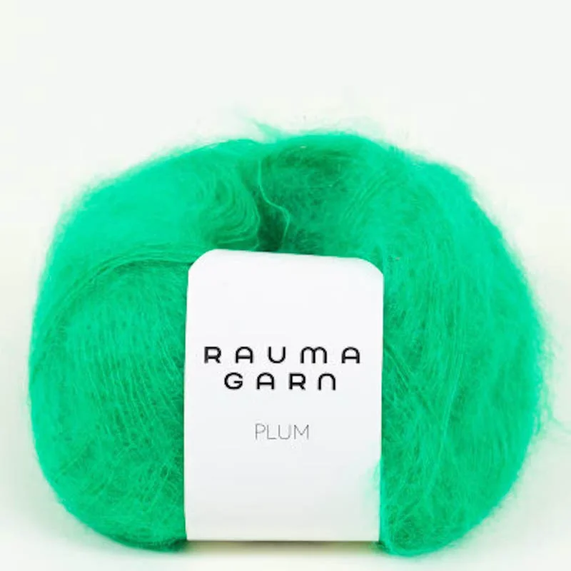 Plum mohair