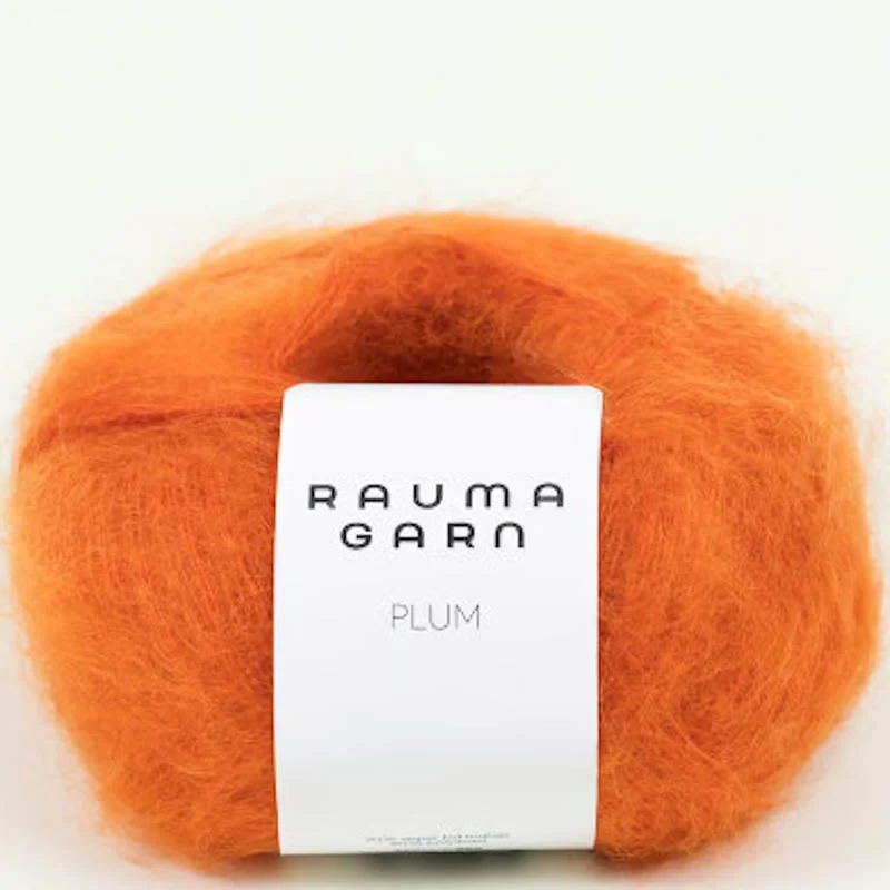 Plum mohair