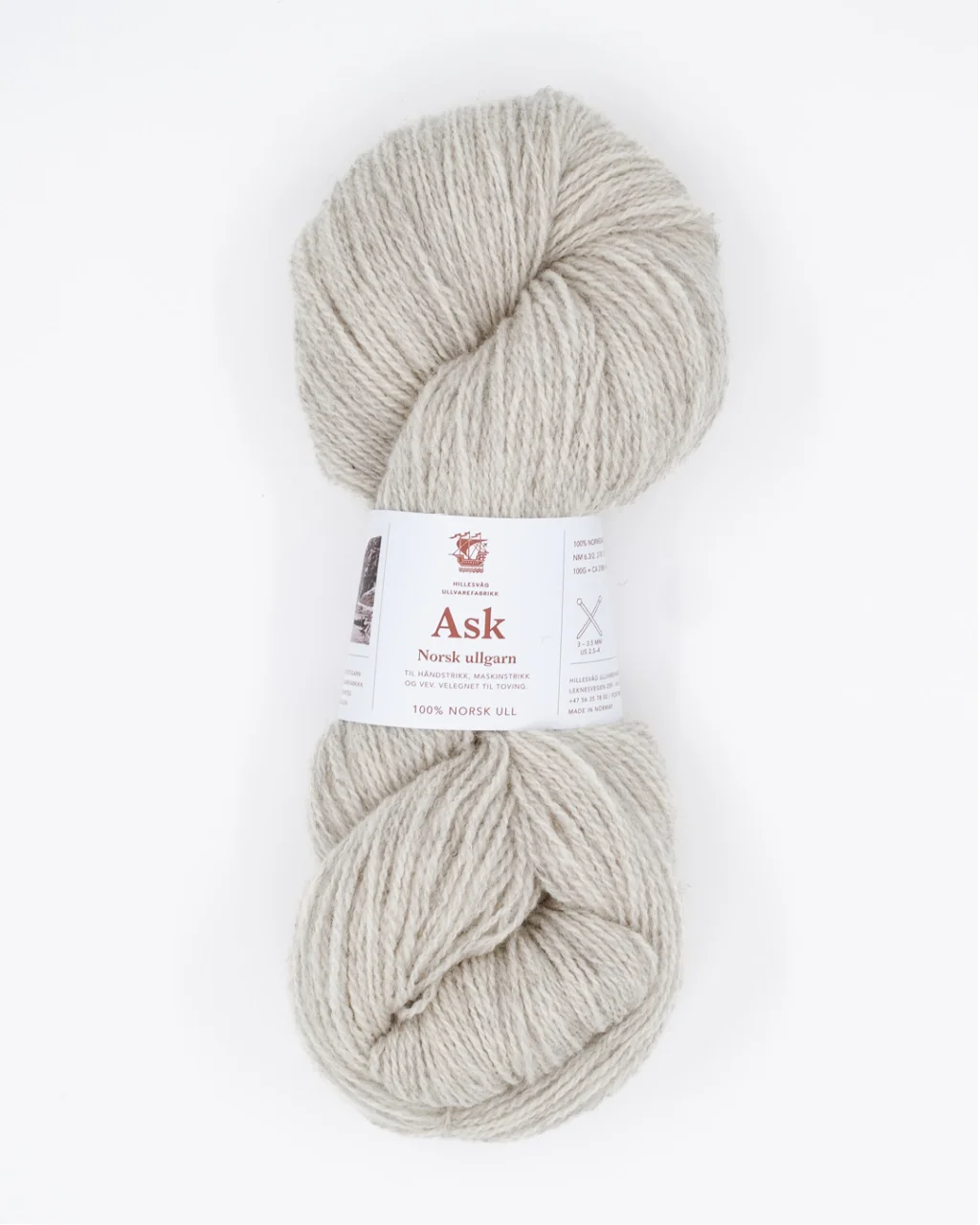 Ask ullgarn