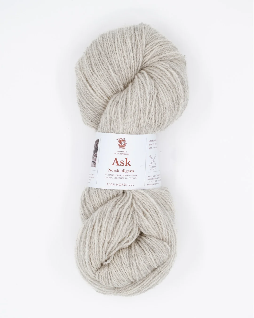Ask ullgarn