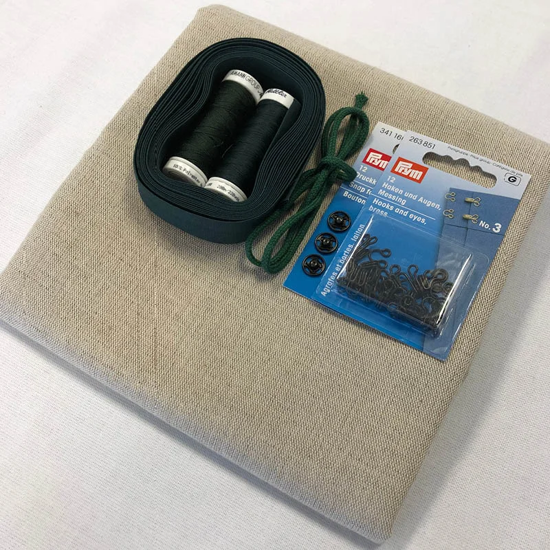 Materialpakke fòrpakke Nordlandsbunad dame