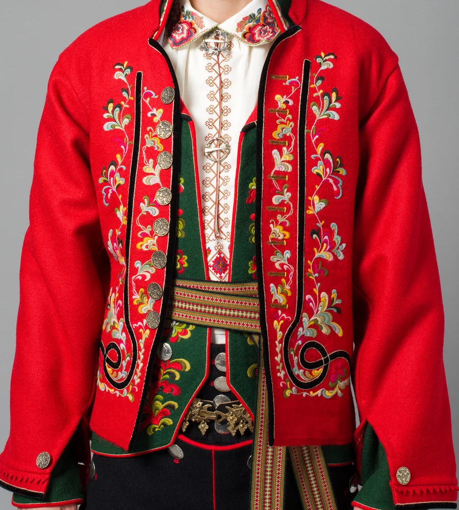 Jakke rød variant