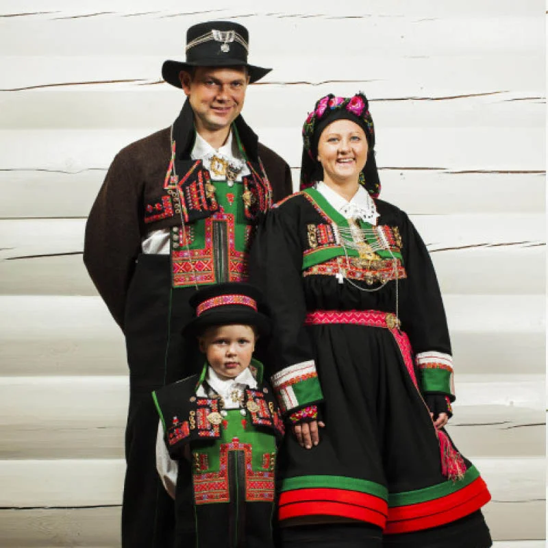 Kvinnedrakta i Setesdal