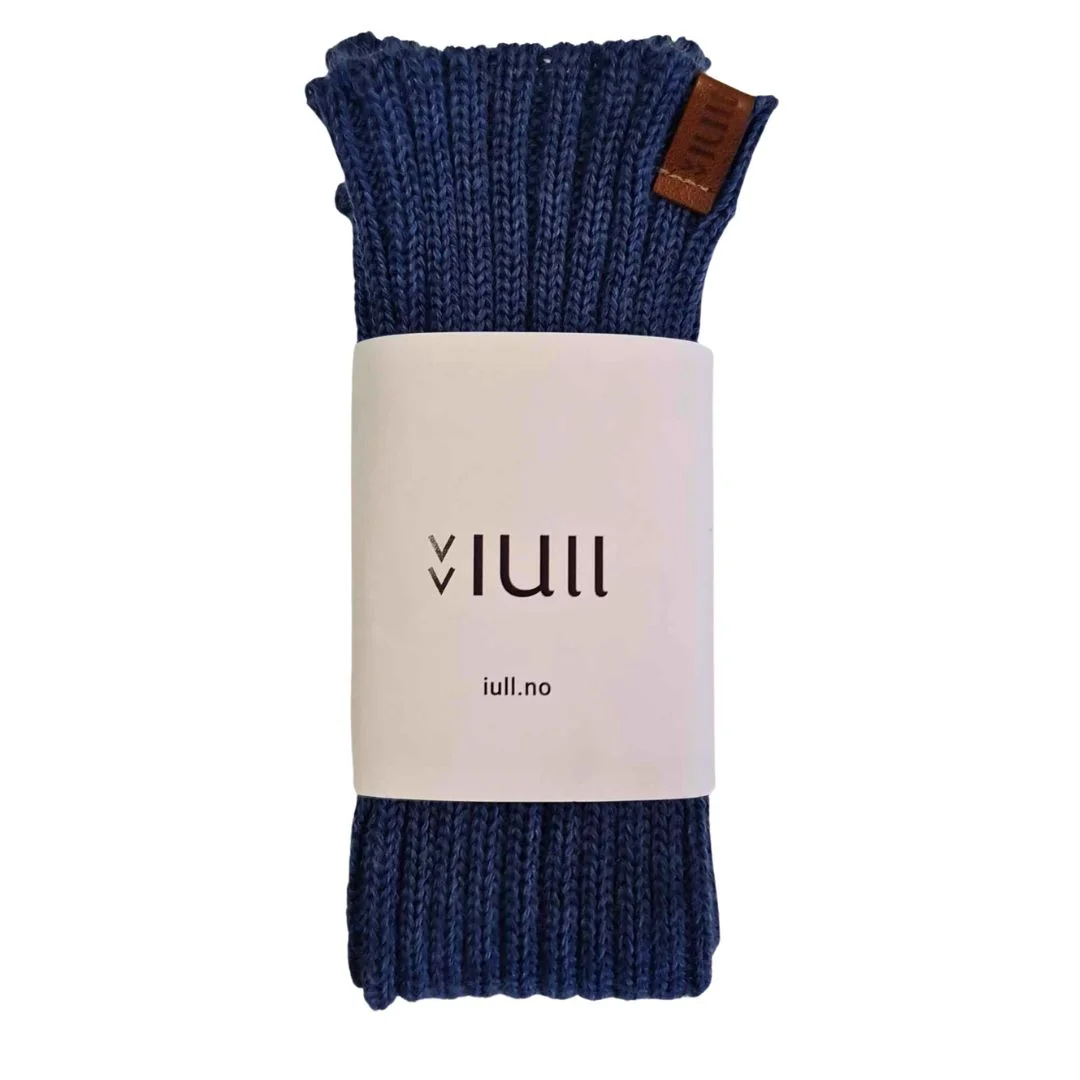 Pulsvanter jeansblå