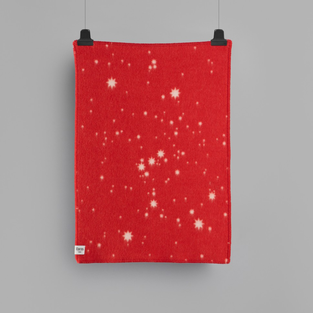 Orion pledd rød