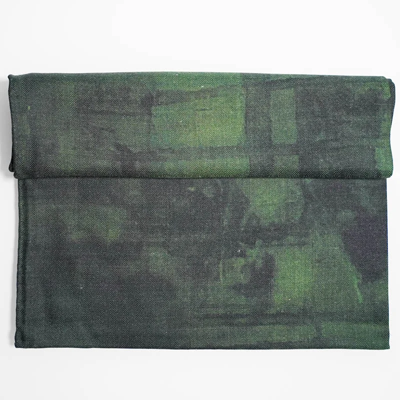 Skjerf Over the seven seas dark green