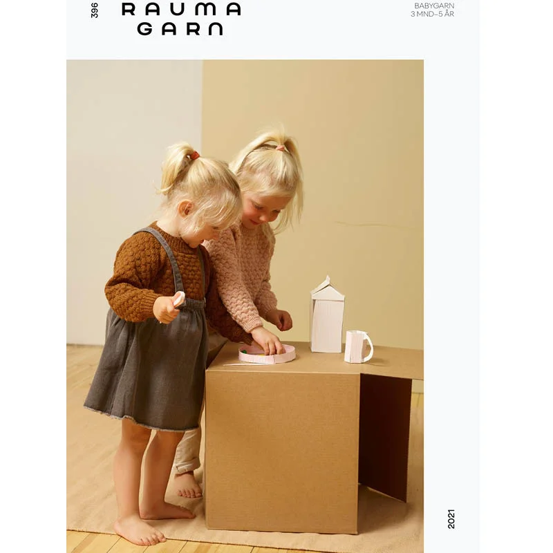 Hefte 396 Babygarn småbarn