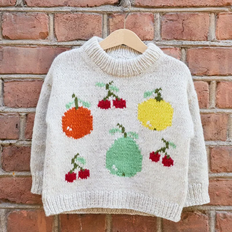 Hefte 475 Fruktig intarsia