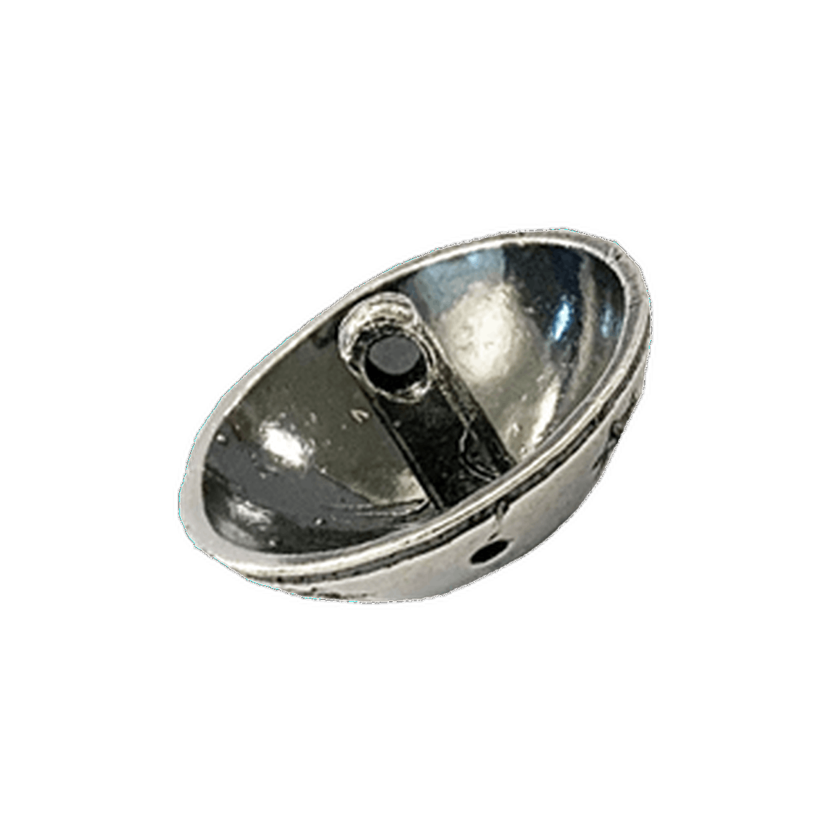 Knapp Troms linning 19 mm, oksidert