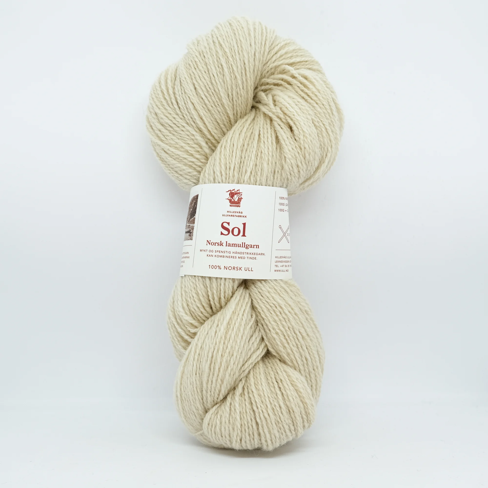 Sol lamullgarn