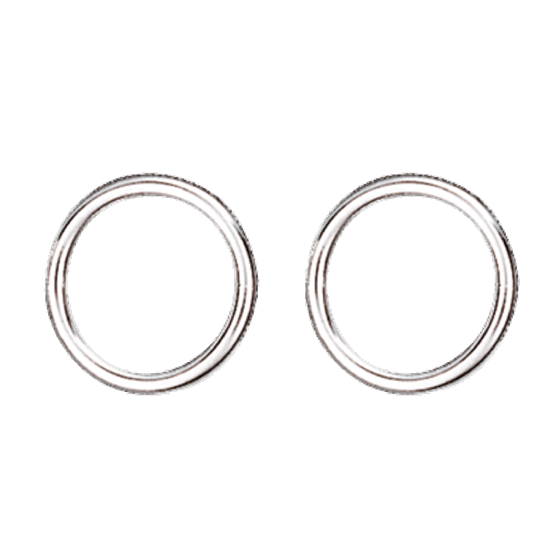 Maljering 13 mm par, kvit