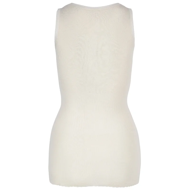 Lace U-Singlet Champagne