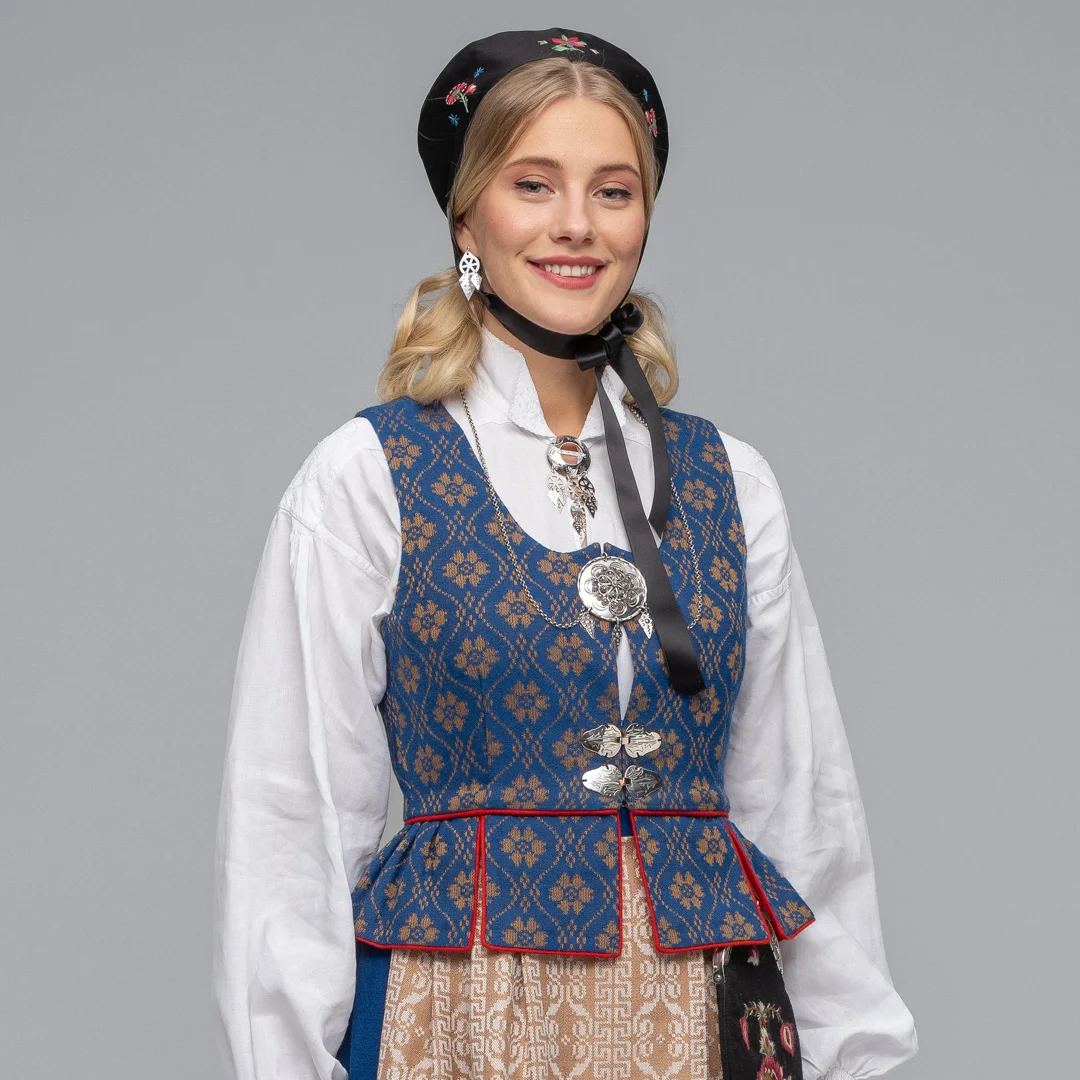 Vest GL blå