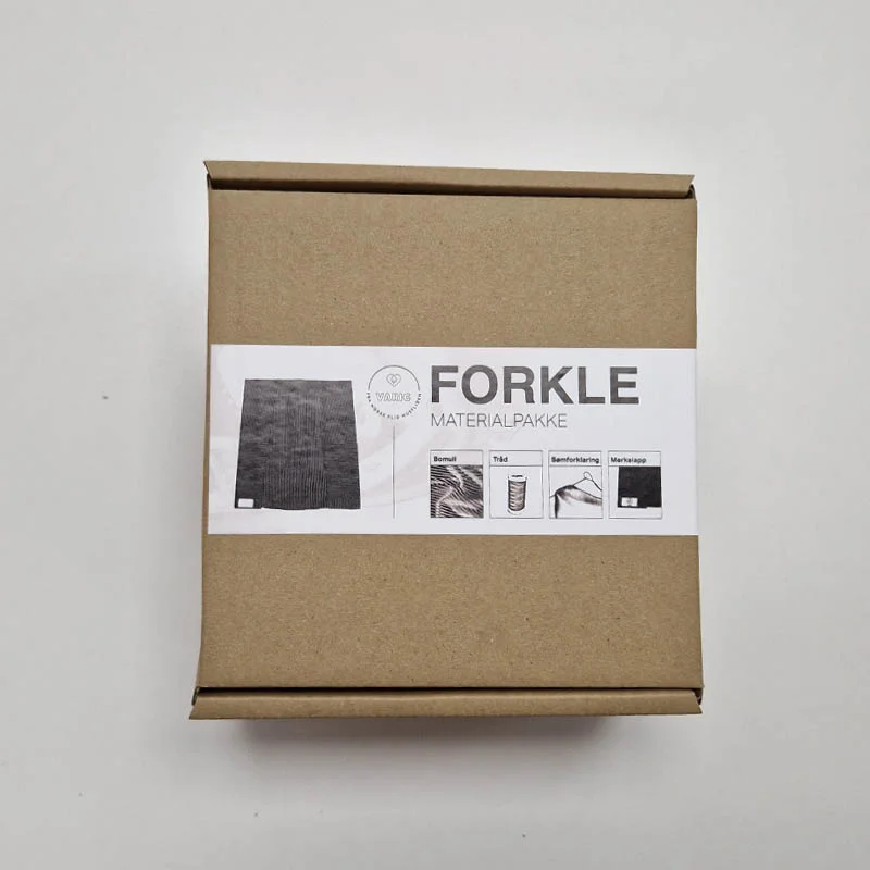 Busserull materialpakke forkle