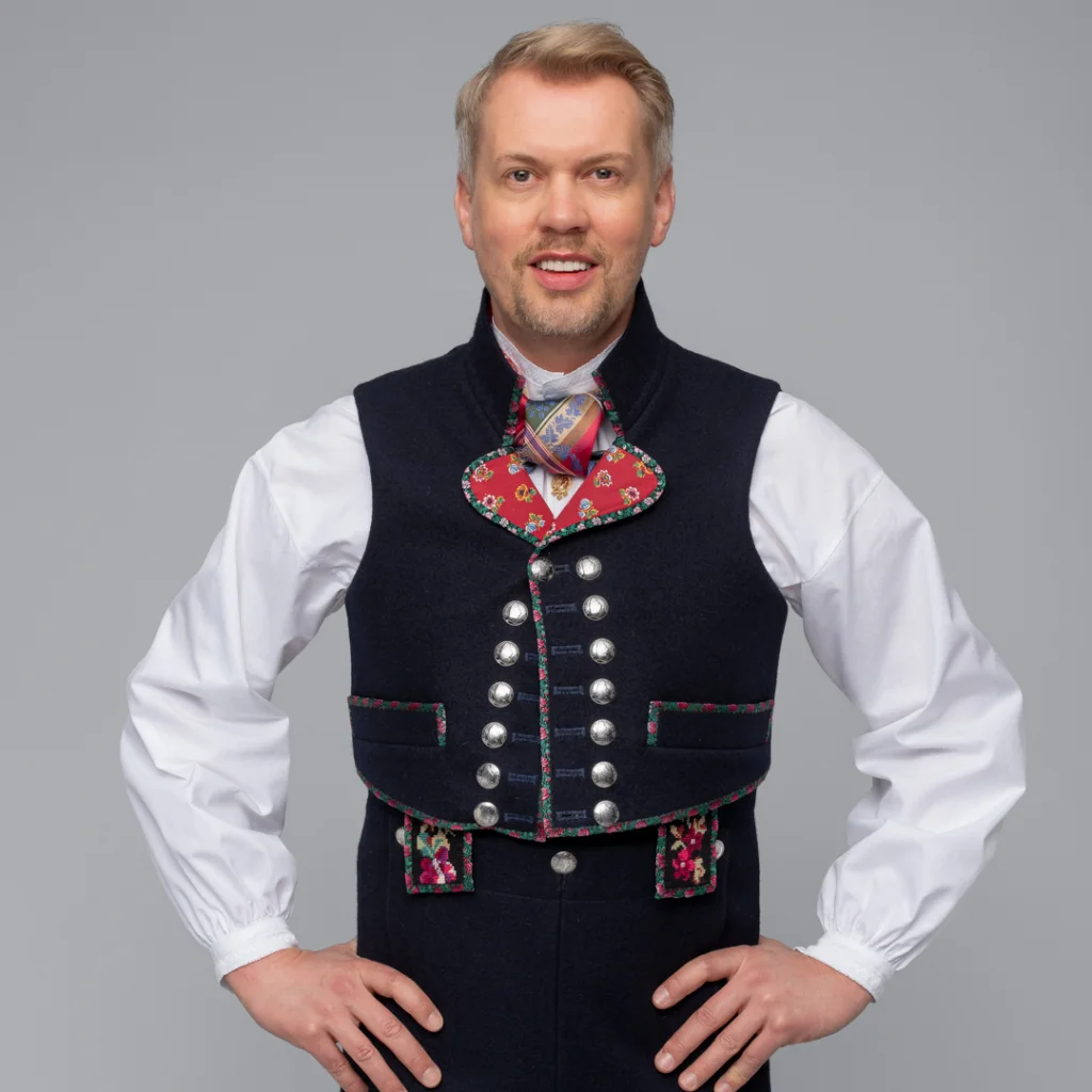 Rekonstruert mannsbunad fra Fusa - Bilde 1
