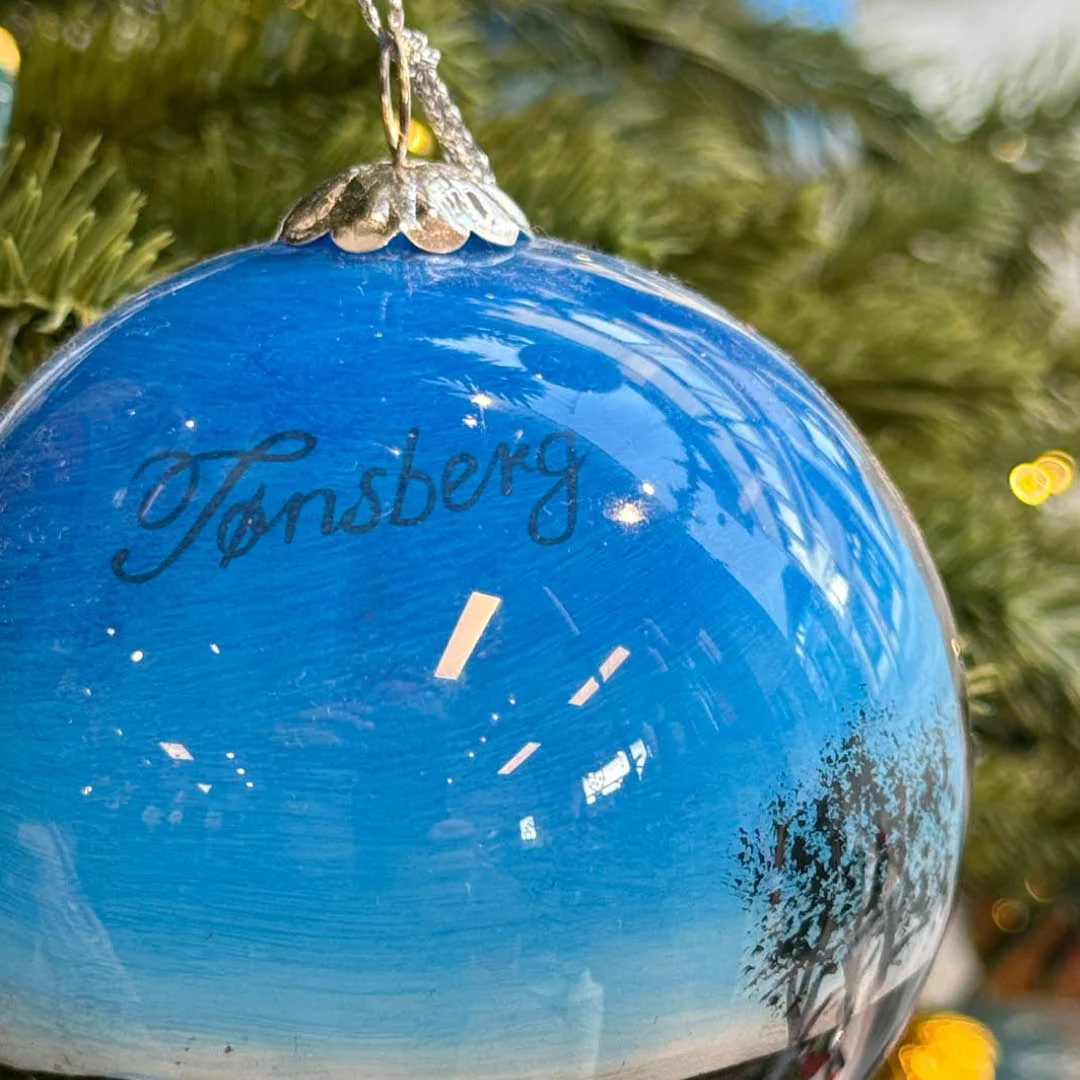 Julekule blå