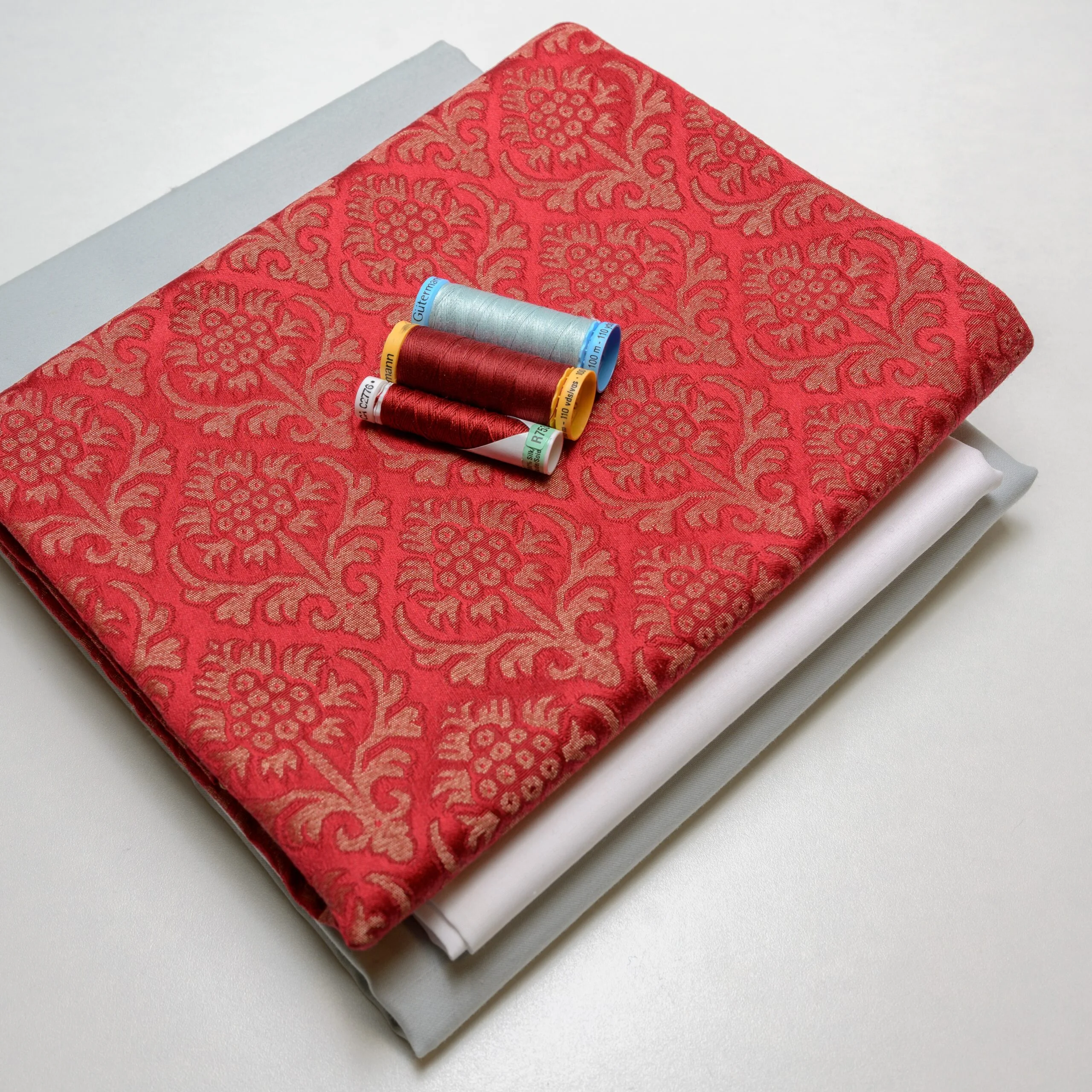 Materialpakke damask vest, mannsbunaden for Nordland og Troms - Bilde 3
