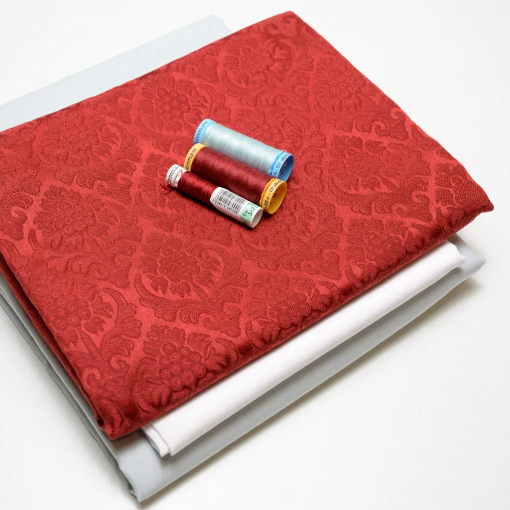 Materialpakke damask vest, mannsbunaden for Nordland og Troms - Bilde 4