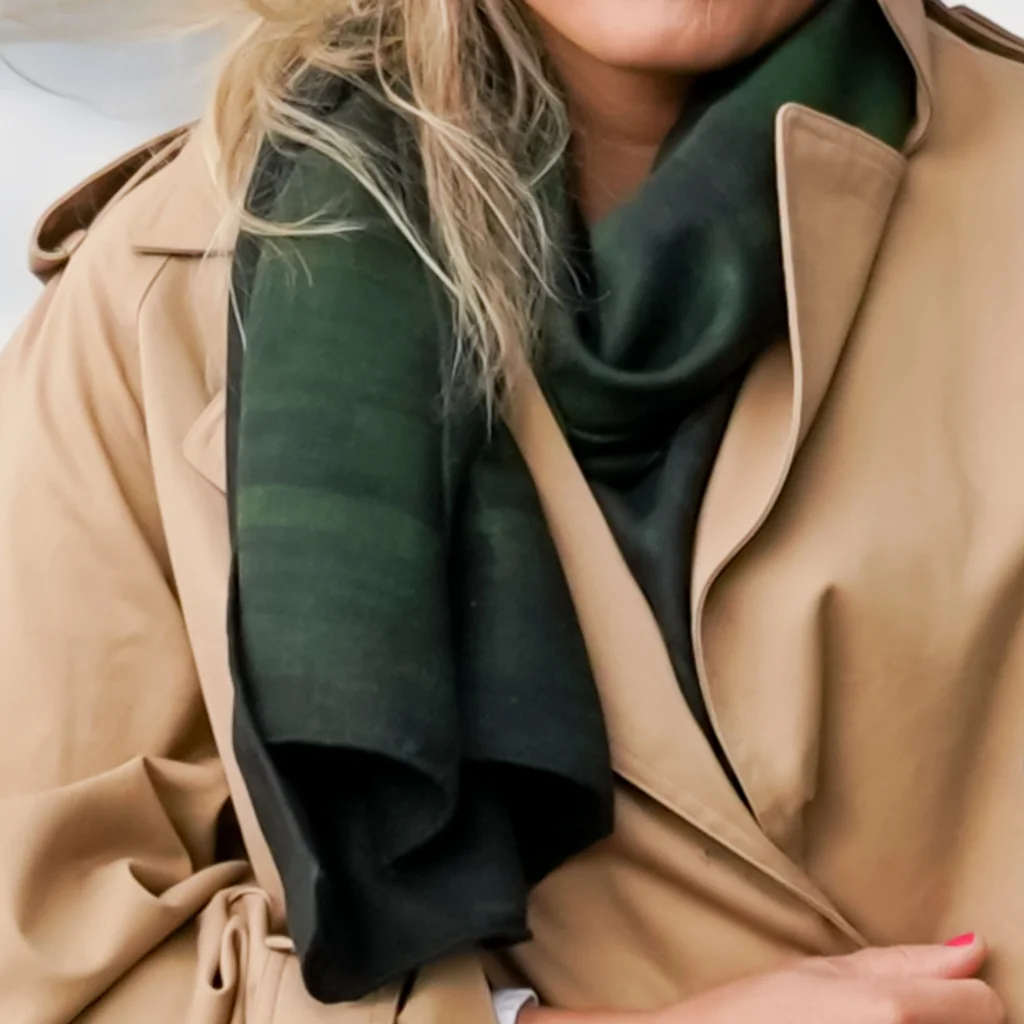Skjerf Over the seven seas dark green - Bilde 1