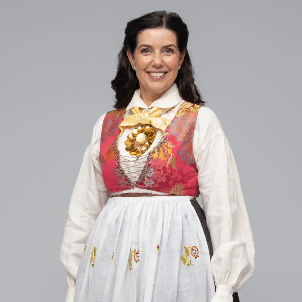 Rekonstruert Vest-Agder drakt fra 1810