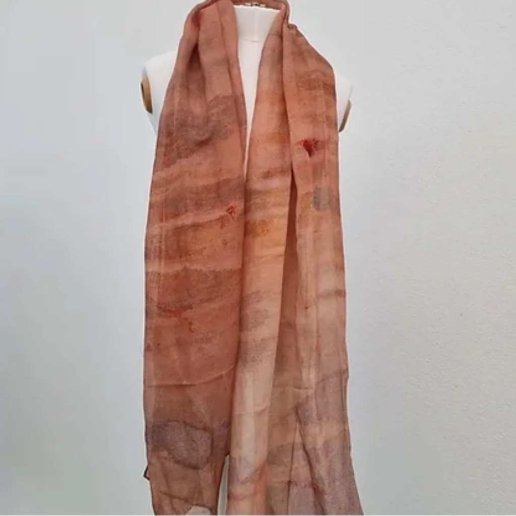 Skjerft Rusty i lin/modal/silke - Bilde 5