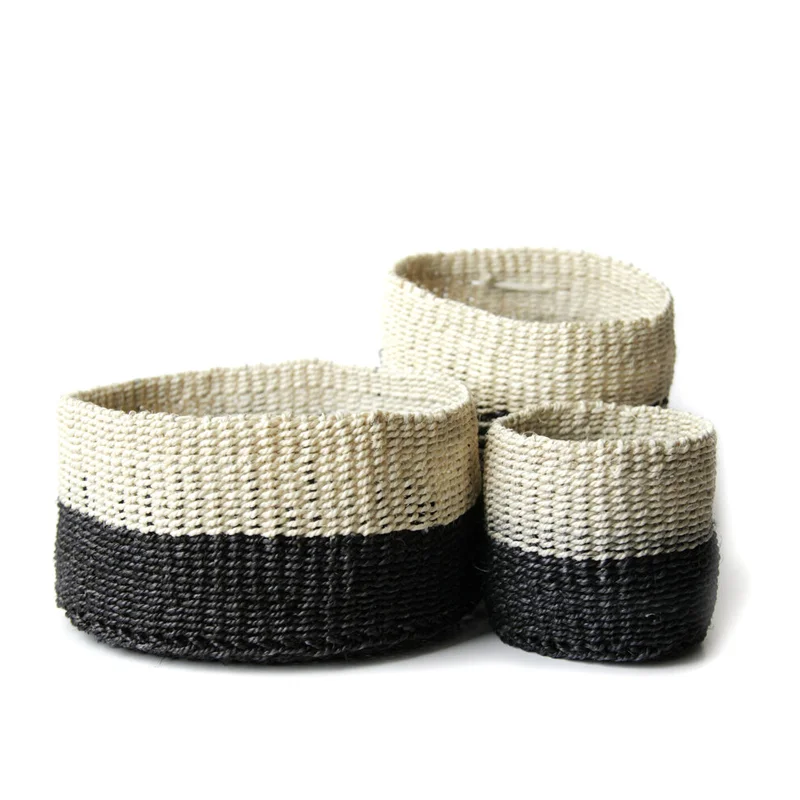 Sisal kurv sort M
