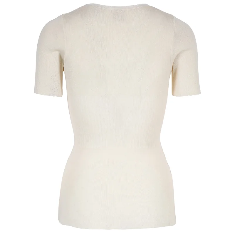 Lace T-Top Champagne