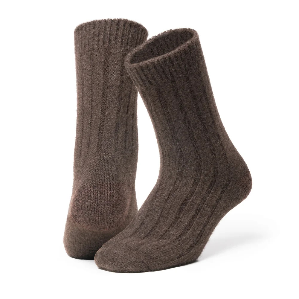 Oims Yak Wool Sock - Yak Brown